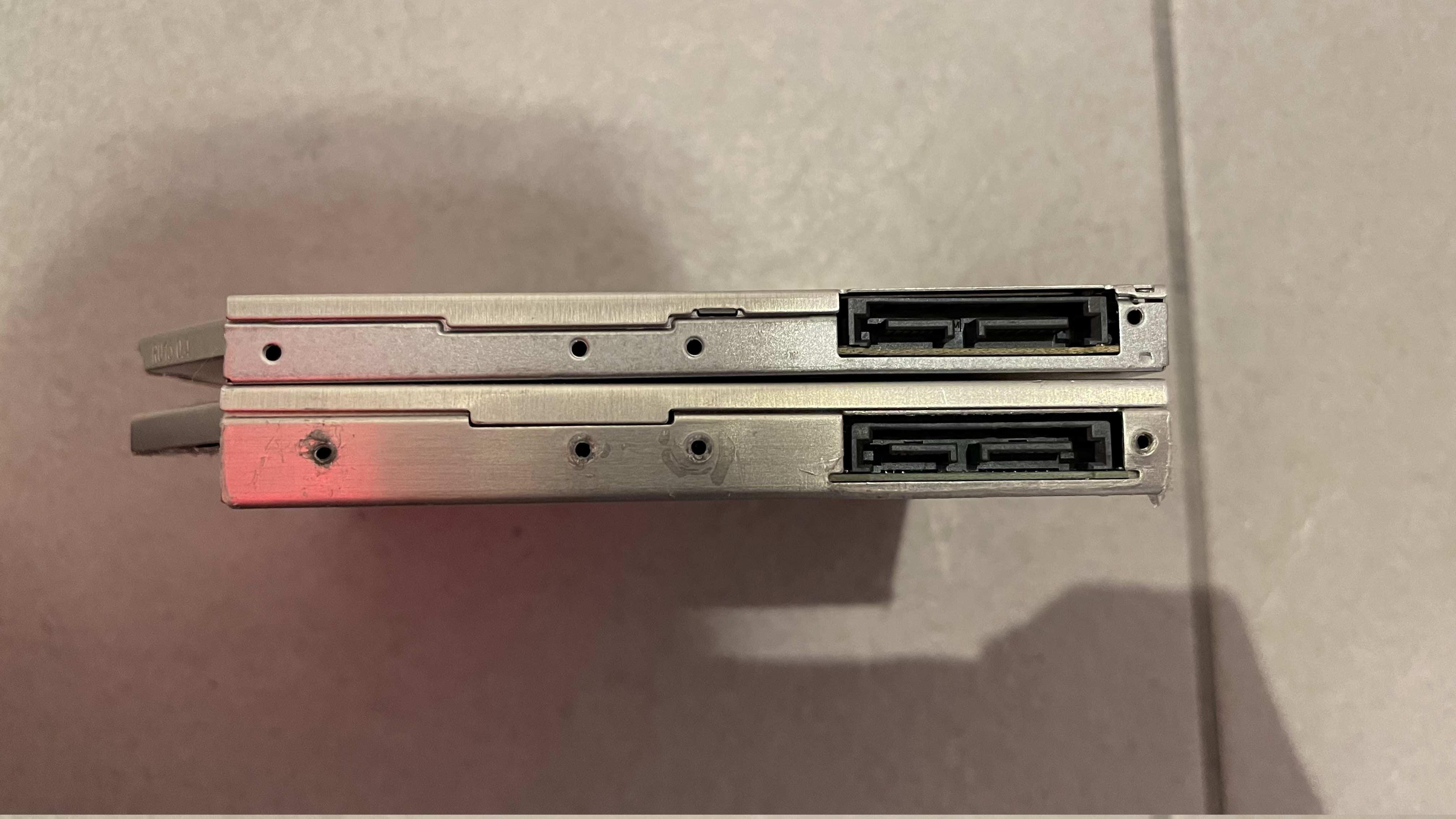 Two ODDs next to each other, revealing slightly different sizes